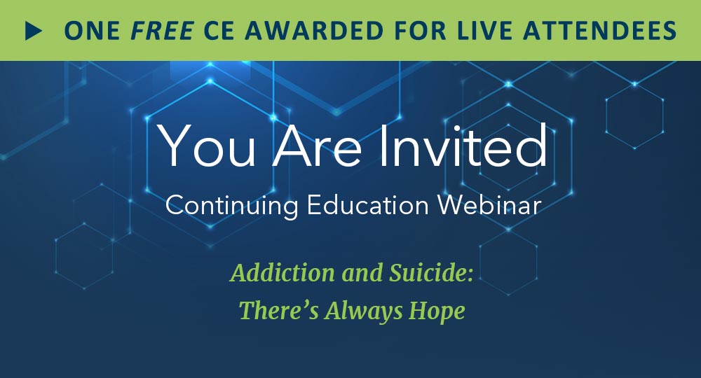 You Are Invited Continuing Education Webinar - 122023