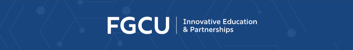 FGCU Innovative Education & Partnerships logo